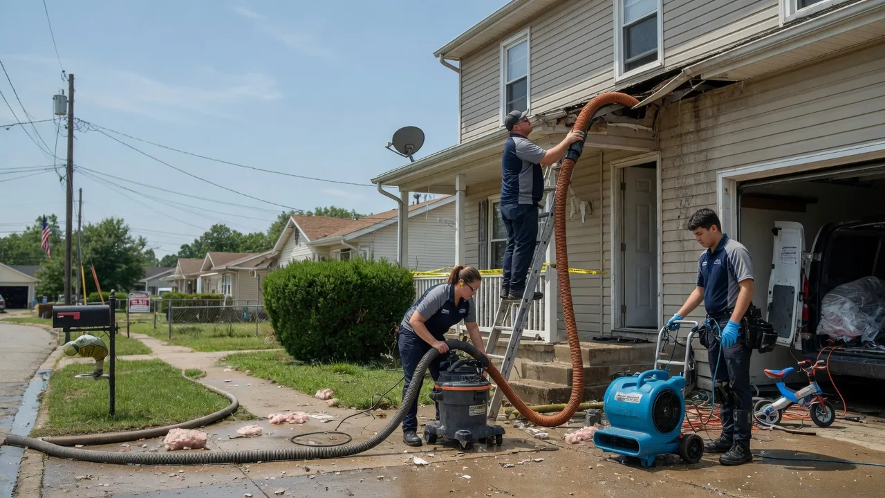Water Damage Restoration in New Roads, LA near me